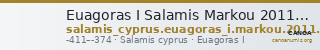 Euagoras I Salamis Markou 2011 266-280 — CANOA