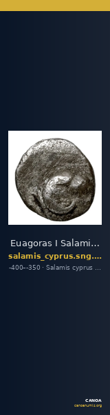 Euagoras I Salamis SNG Copenhagen Salamis 39-41 — CANOA