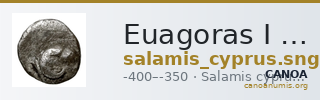 Euagoras I Salamis SNG Copenhagen Salamis 39-41 — CANOA