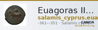 Euagoras II of Salamis Salamis BMC Salamis 69-73 — CANOA