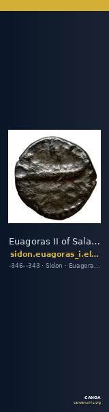 Euagoras II of Salamis Sidon Elayi 2004 IV.4.2 — CANOA