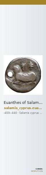 Euanthes of Salamis Salamis BMC Salamis 38-41 — CANOA