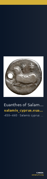 Euanthes of Salamis Salamis BMC Salamis 38-41 — CANOA