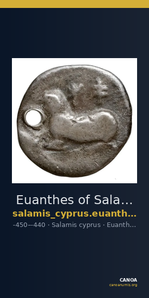 Euanthes of Salamis Salamis BMC Salamis 38-41 — CANOA