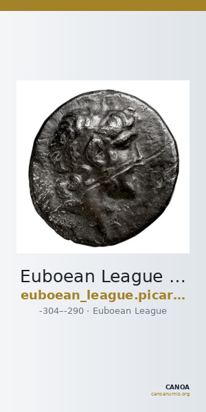 Euboean League Euboea Picard 1979 Issue 13-19 quadruple — CANOA