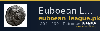Euboean League Euboea Picard 1979 Issue 13-19 quadruple — CANOA