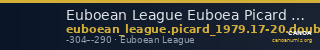 Euboean League Euboea Picard 1979 Issue 17-20 double — CANOA
