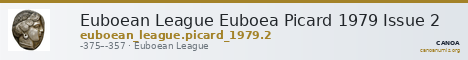 Euboean League Euboea Picard 1979 Issue 2 — CANOA