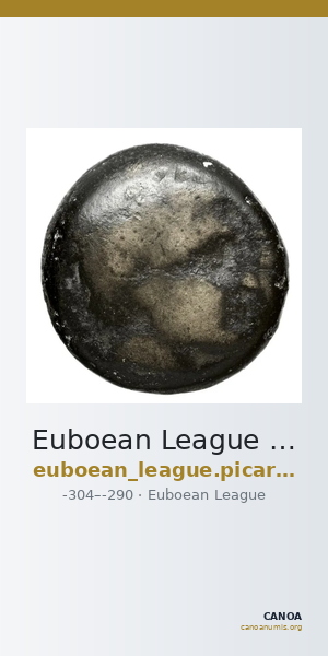 Euboean League Euboea Picard 1979 Issue 20-26 unit — CANOA