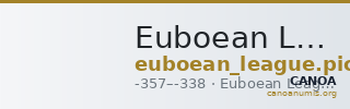 Euboean League Euboea Picard 1979 Issue 3-4 — CANOA
