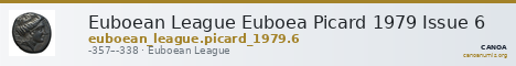 Euboean League Euboea Picard 1979 Issue 6 — CANOA
