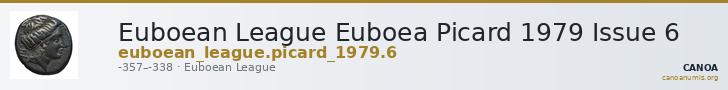 Euboean League Euboea Picard 1979 Issue 6 — CANOA
