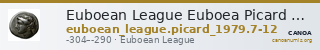 Euboean League Euboea Picard 1979 Issue 7-12 — CANOA
