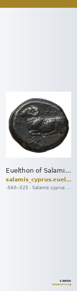 Euelthon of Salamis Salamis BMC Salamis 1-7 — CANOA