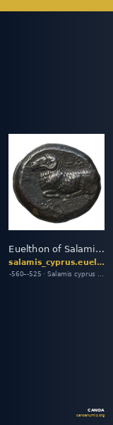Euelthon of Salamis Salamis BMC Salamis 1-7 — CANOA