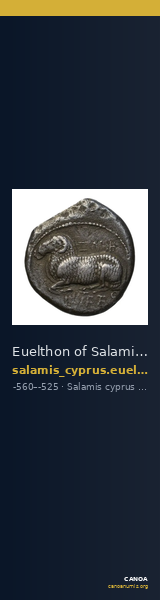 Euelthon of Salamis Salamis BMC Salamis 12-20 — CANOA