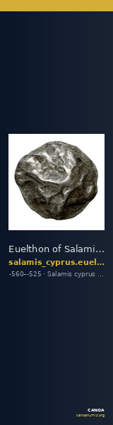 Euelthon of Salamis Salamis BMC Salamis 8-11 — CANOA