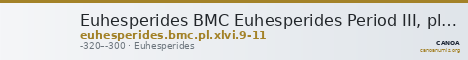 Euhesperides BMC Euhesperides Period III, pl. XLVI, 9-11 — CANOA