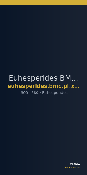 Euhesperides BMC Euhesperides Period III, pl. XXXVIII, 20-1 — CANOA