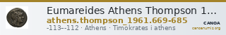 Eumareides Athens Thompson 1961 669-685 — CANOA