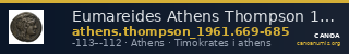 Eumareides Athens Thompson 1961 669-685 — CANOA