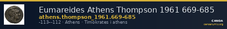 Eumareides Athens Thompson 1961 669-685 — CANOA