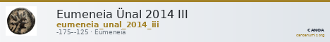 Eumeneia Ünal 2014 III — CANOA
