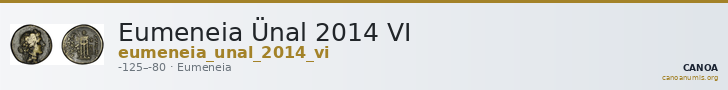 Eumeneia Ünal 2014 VI — CANOA