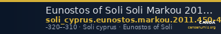 Eunostos of Soli Soli Markou 2011 450-451 — CANOA