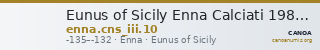Eunus of Sicily Enna Calciati 1987 10 — CANOA