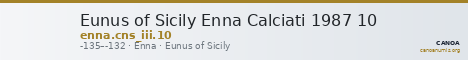 Eunus of Sicily Enna Calciati 1987 10 — CANOA