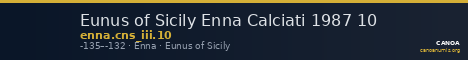 Eunus of Sicily Enna Calciati 1987 10 — CANOA