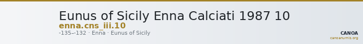 Eunus of Sicily Enna Calciati 1987 10 — CANOA