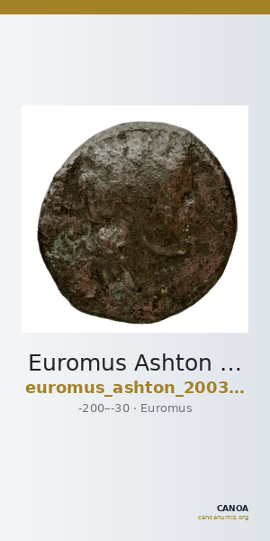 Euromus Ashton 2003 pl. 7C — CANOA