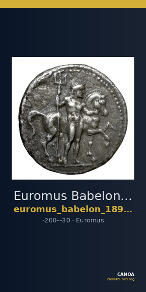 Euromus Babelon 1898 (Inv. Waddington) 2348 — CANOA