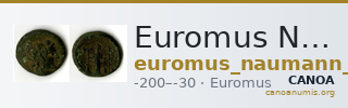 Euromus Numismatik Naumann 62 (2018) 324 — CANOA