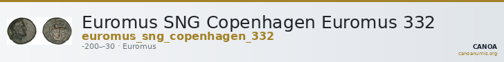 Euromus SNG Copenhagen Euromus 332 — CANOA