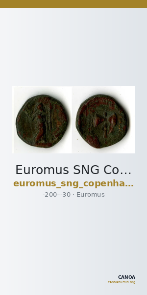 Euromus SNG Copenhagen Euromus 333 — CANOA