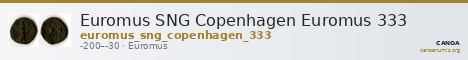 Euromus SNG Copenhagen Euromus 333 — CANOA