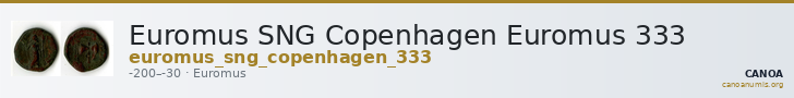 Euromus SNG Copenhagen Euromus 333 — CANOA