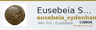 Eusebeia Sydenham and Malloy 1978 14-5 — CANOA