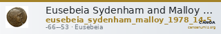 Eusebeia Sydenham and Malloy 1978 14-5 — CANOA