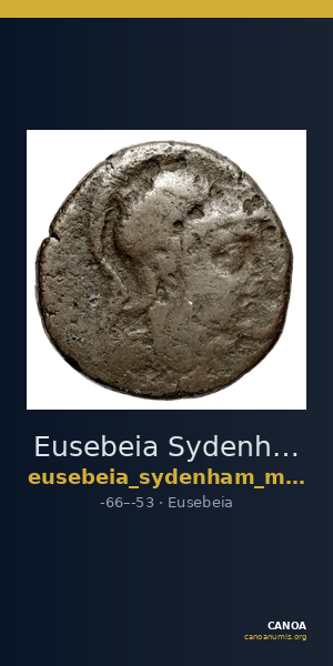 Eusebeia Sydenham and Malloy 1978 16 — CANOA