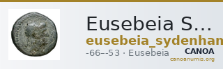Eusebeia Sydenham and Malloy 1978 19-20 — CANOA