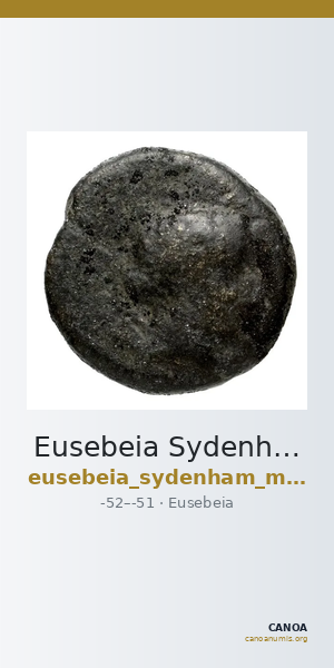 Eusebeia Sydenham and Malloy 1978 32 — CANOA