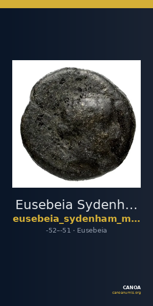 Eusebeia Sydenham and Malloy 1978 32 — CANOA