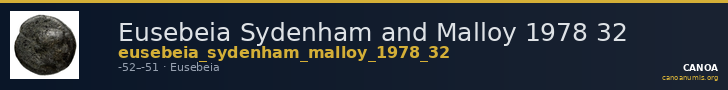 Eusebeia Sydenham and Malloy 1978 32 — CANOA