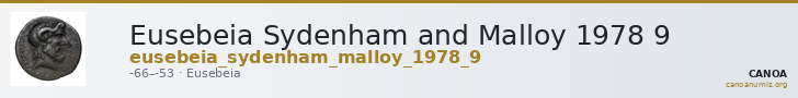 Eusebeia Sydenham and Malloy 1978 9 — CANOA