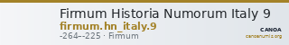 Firmum Historia Numorum Italy 9 — CANOA