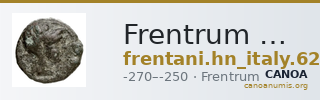 Frentrum Historia Numorum Italy 621 — CANOA